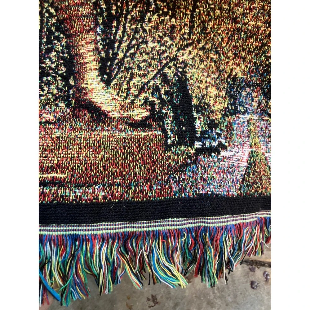 Johnstown Pennsylvania Collectible Woven‎ Tapestry Throw Blanket Souvenir Art